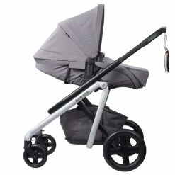 Maxi Cosi Lila Duo Stroller Nomad Grey -Baby Jogger shop 019592 Lila Nomad Grey bassinet side min 05313.1645588978