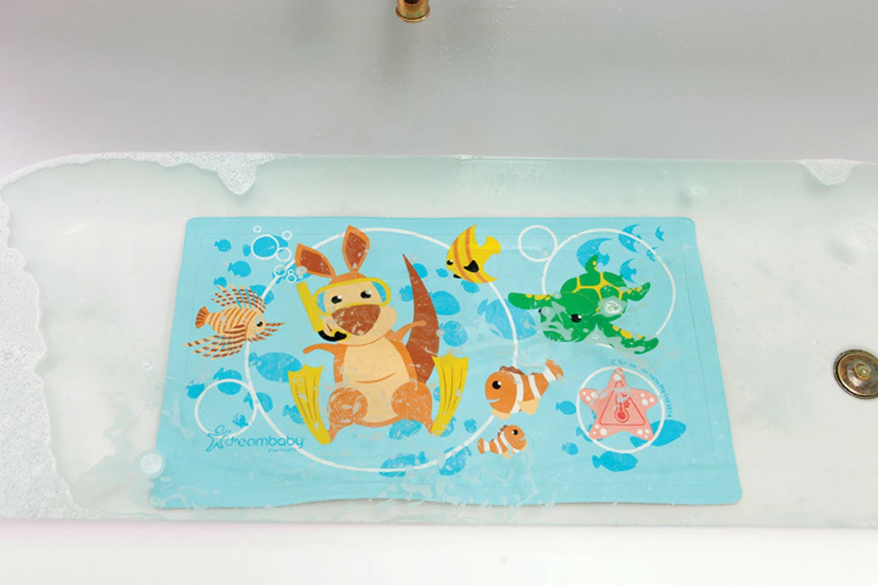 Dreambaby Anti-Slip Bath Mat With ''Too Hot'' Indicator 4 Dreambaby Anti-Slip Bath Mat With ''Too Hot'' Indicator - Image 2