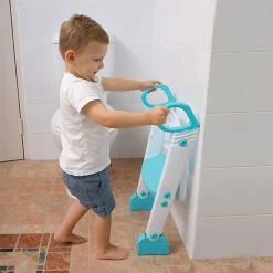 Dreambaby Step-Up Toilet Topper Aqua & White 8 Dreambaby Step-Up Toilet Topper Aqua & White -Baby Jogger shop 21005288 3 88842.1645054549