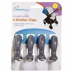 Dreambaby Stroller Clips 4 Pack Grey -Baby Jogger shop 21005316 2 54628.1645058558