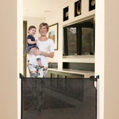 Dreambaby Retractable Gate Black -Baby Jogger shop 21005328 7 55255.1645054627