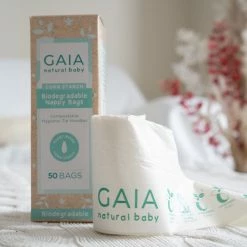 Gaia Biodegradable Nappy Bags 50 Pack -Baby Jogger shop 21006311 2 37594.1631077425