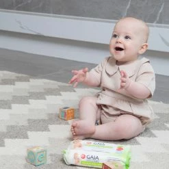 Gaia Bamboo Baby Wipes 80 Pack -Baby Jogger shop 21006312 1 79224.1631077353