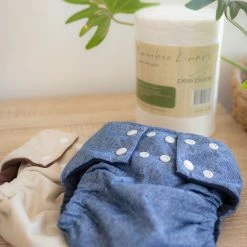 Pea Pods Reusable Nappy One Size - Denim Print 9 Pea Pods Reusable Nappy One Size - Denim Print -Baby Jogger shop 21007321 2 24416.1634177646