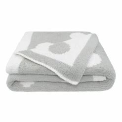 Cozy Chenille Pram Blanket White/Grey Clouds -Baby Jogger shop 21008634 7 80677.1648610363