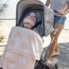 Cozy Chenille Pram Blanket Pink/White Hearts -Baby Jogger shop 21008635 5 70872.1648610434