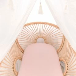 2 Pack Organic Muslin Bassinet Fitted Sheet Botanical 9 2 Pack Organic Muslin Bassinet Fitted Sheet Botanical -Baby Jogger shop 21008742 2 62494.1648610369