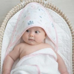 Organic Muslin Hooded Towel Botanical -Baby Jogger shop 21008763 2 79061.1648610333