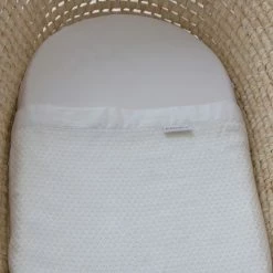 Bubba Blue White Bamboo Bassinet Waffle Blanket -Baby Jogger shop 21009501 2 02611.1645170993