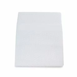 Bubba Blue White Bamboo Bassinet Waffle Blanket