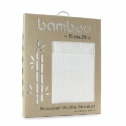 Bubba Blue White Bamboo Bassinet Waffle Blanket -Baby Jogger shop 21009501 6 88052.1645170998