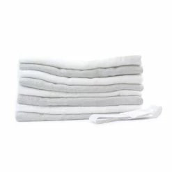 Bubba Blue White Bamboo 8Pk Toweling Nappies 12 Bubba Blue White Bamboo 8Pk Toweling Nappies -Baby Jogger shop 21009508 2 35617.1645171913