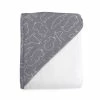 Bubba Blue Ash Grey Safari Bamboo Hooded Towel