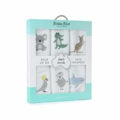 Bubba Blue Aussie Animal 6Pcs Fac Washers -Baby Jogger shop 21009553 4 54122.1645254238