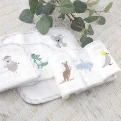 Bubba Blue Aussie Animal 6Pcs Fac Washers -Baby Jogger shop 21009553 5 38950.1645254234