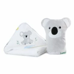 Bubba Blue Koala Hooded Towel & Bath Mitt -Baby Jogger shop 21009554 5 56069.1645254281
