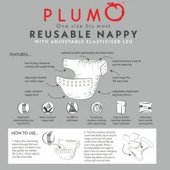 Plum Cloth Nappy & Bamboo Liner Llama -Baby Jogger shop 21009580 3 40749.1645286235