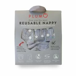 Plum Cloth Nappy & Bamboo Liner Pebbles -Baby Jogger shop 21009582 1 93260.1645286261