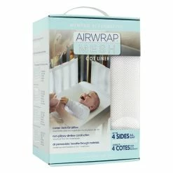 Airwrap Mesh Cot Liner 4 Sides White -Baby Jogger shop 22000176 1 88442.1654135682
