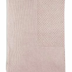 Little Bamboo Textured Knit Blanket Dusty Pink -Baby Jogger shop 22000194 1 04618.1653964891