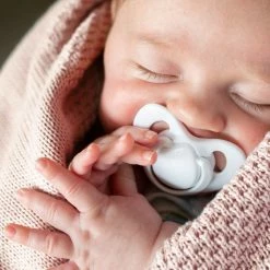 Little Bamboo Textured Knit Blanket Dusty Pink -Baby Jogger shop 22000194 3 63805.1653964891