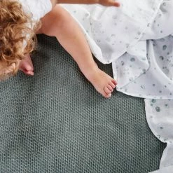Little Bamboo Textured Knit Blanket Whisper -Baby Jogger shop 22000195 3 99047.1653964898