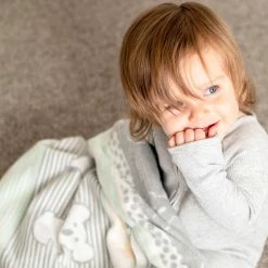 Weegoamigo Huggee Woven Blanket Ernie Elephant -Baby Jogger shop 22000214 3 96753.1654132164