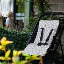 OutlookBaby Cotton Pram Liner Grey Birds -Baby Jogger shop 22001221 1 83588.1645485435