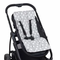 OutlookBaby Cotton Pram Liner Grey Birds -Baby Jogger shop 22001221 3 81004.1645485435