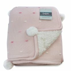 Bubba Blue Confetti Cot Know Blanket Pink -Baby Jogger shop 22002215 1 68827.1645368926