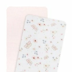 Living Textiles Butterfly 2Pk Bassinet Sheet Set -Baby Jogger shop 22005588 2 78597.1662086791