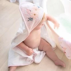 Living Textiles Butterfly Garden Hooded Towel -Baby Jogger shop 22005598 5 82221.1662086882