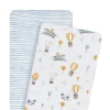 Living Textiles Up & Away 2Pk Bassinet Sheet Set -Baby Jogger shop 22005601 1 79780.1662086779