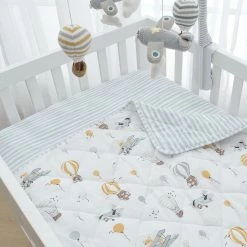 Reversible Quilted Cot Comforter Up Up & Away -Baby Jogger shop 22005605 3 95794.1670477610