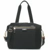 Storksak Stevie Luxe Black Scuba Tote Nappy Bag -Baby Jogger shop 22007346 1 28761.1670560514