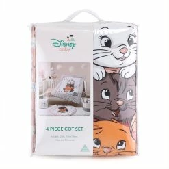 Disney Baby Aristocats 4 Piece Crib Bedding Set -Baby Jogger shop 22007622 1 53356.1665004526