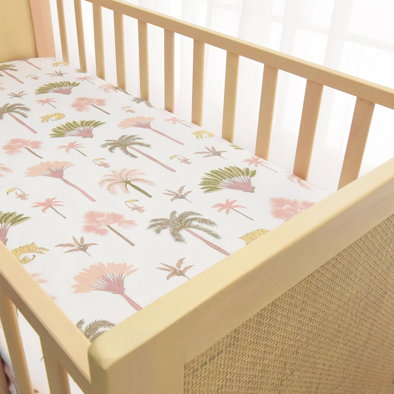 Lolli Living Tropical Mia Cot Fitted Sheet 5 Lolli Living Tropical Mia Cot Fitted Sheet - Image 3