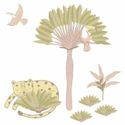 Lolli Living Tropical Mia Wall Decal Set -Baby Jogger shop 23000410 1 33925.1673229957