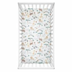 Lolli Living Day At The Zoo Cot Fitted Sheet