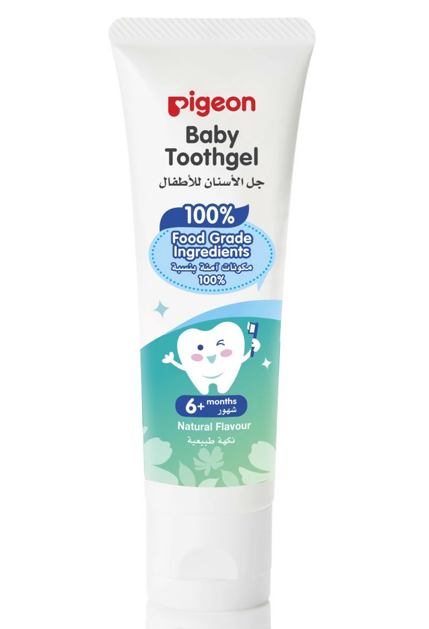 Pigeon Baby Toothgel Natural Flavour 45g 3 Pigeon Baby Toothgel Natural Flavour 45g