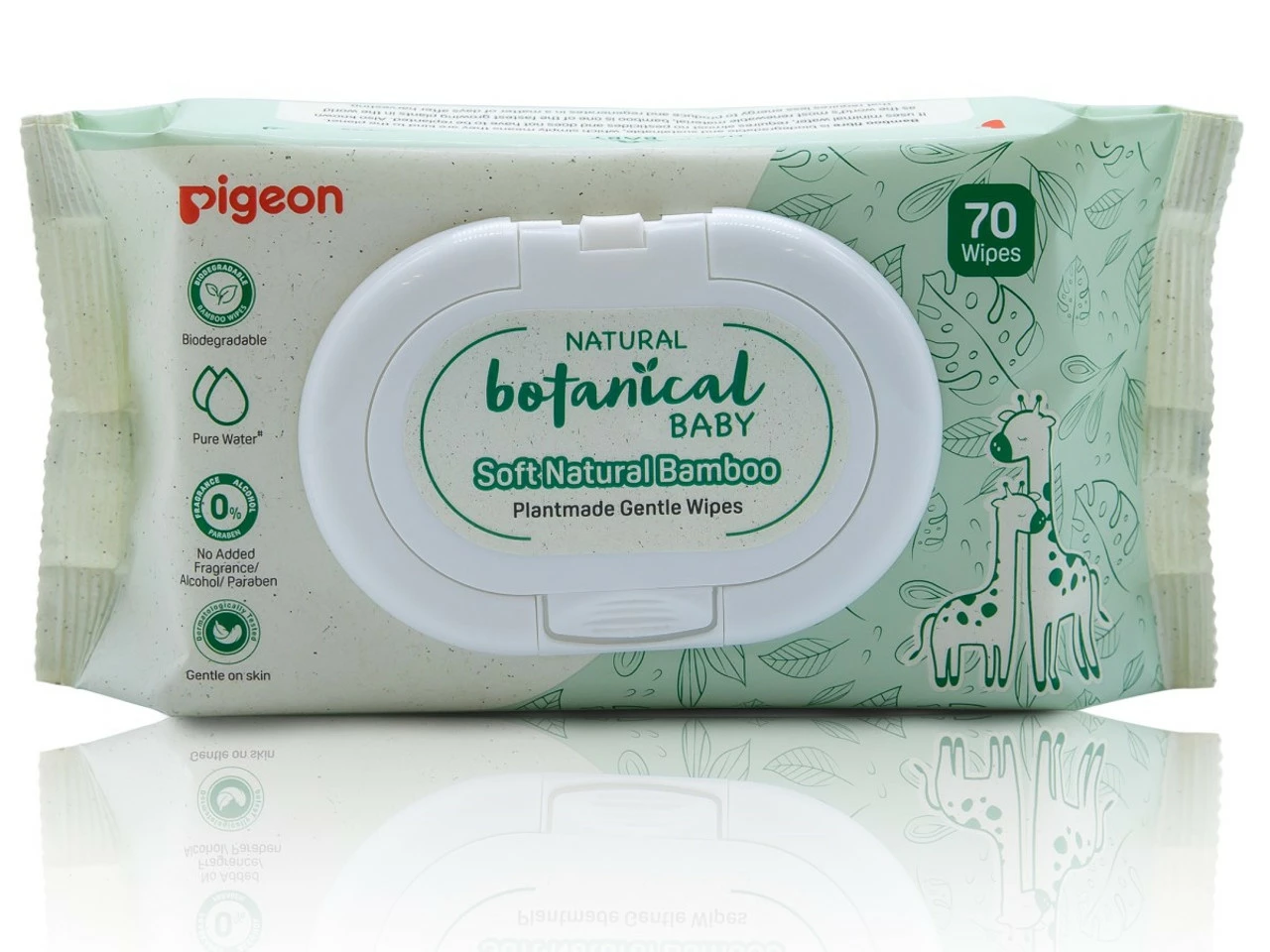 Pigeon Natural Botanical Baby Plantmade Wipes 70 Pack 3 Pigeon Natural Botanical Baby Plantmade Wipes 70 Pack