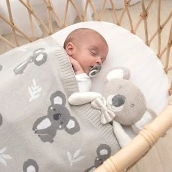 Living Textiles Baby Blanket Koala/Grey -Baby Jogger shop 23000477 2 75561.1673230982