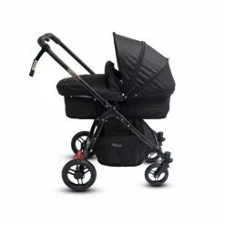 Valco Baby Velo Stroller - Liquorice -Baby Jogger shop 2velo liquorice bas hood1 66131.1656585271