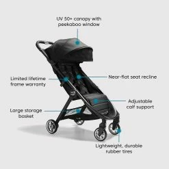 Baby Jogger City Tour 2 Double Stroller - Pitch Black -Baby Jogger shop 5 16275.1664423339