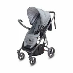 Valco Baby Snap Ultra Stroller - Grey Marle -Baby Jogger shop 5sugreymarle bumperopen 20795.1656584461