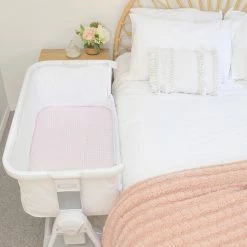 2pk Bedside Co-Sleeper Fitted Sheets - Butterfly Garden -Baby Jogger shop 9109125 1 73291.1661492006