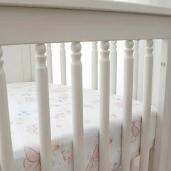 2pk Cot Fitted Sheets - Butterfly Garden -Baby Jogger shop 9112125 3 84872.1661490620