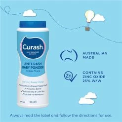 Curash Anti Rash Baby Powder 100G -Baby Jogger shop ADD3 800 78319.1676071964