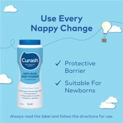 Curash Anti Rash Baby Powder 100G -Baby Jogger shop ADD5 800 14831.1676071964