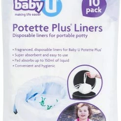 Baby U Potette Plus Liners 10 Pack